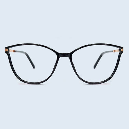 Lentes Cat Eye Black Shiny
